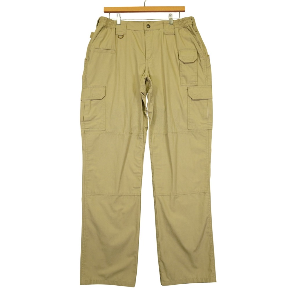 5.11 Tactical Taclite Pro Ripstop Pants Women 16 Long 35x34 Tan Cargo Utility